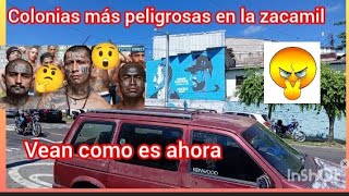 colonias más peligrosas 👮 en la zacamil vean cómo es ahora 🤔 [upl. by Rudelson]