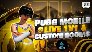 PUBG MOBILE LIVE 1v1 TDM amp CUSTOM ROOMS 🔥❤️  FAIZI PLAYS [upl. by Brooke]