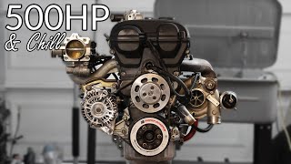 Assembling a 500HP Miata Engine From The Bare Block ASMR Style [upl. by Sadoff]