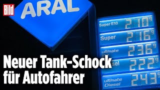 TankrabattEnde Spritpreise explodieren an den Tankstellen [upl. by Enihsnus]