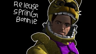 FNAFP3D release springbonnie con afton dentro fnaf fnaf3 williamafton springbonnie prisma3d [upl. by Letnahc799]