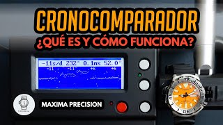 Cronocomparador Para Medir Precisión de Relojes ¿Cómo Funciona TIMEGRAPHER [upl. by Galan]