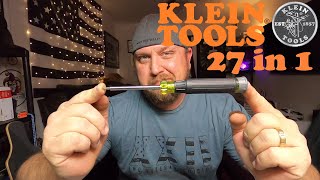 Klein Tools 27in1 MultiBit Screwdriver [upl. by Magdaia]