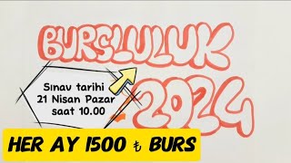 2024 Bursluluk Sınavı  Bursluluk sınavı kaç netle kazanılır [upl. by Rramal]