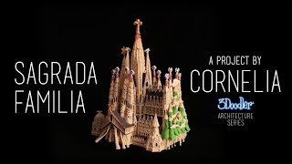 Epic 3D Pen Creations  Cornelia Kuglmeier Recreates the Sagrada Familia [upl. by Ligetti]