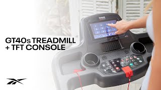 Reebok One Series  GT40s Touchscreen Console [upl. by Enala]