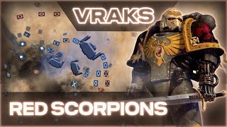 Siege of Vraks Lore 15  Red Scorpions Assault  Warhammer 40k [upl. by Ahsirkal]