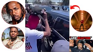 Kendrick Lamar They Not Like Us Video Shoot Behind the Scenes Footage  Not Like Us Reaction [upl. by Notlih168]