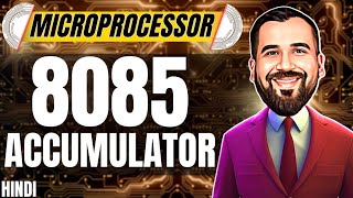 Accumulator in 8085 Microprocessor Explained in Hindi [upl. by Fia]