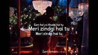 mera pehla junoon song lyricsjubin nautiyal [upl. by Assener]