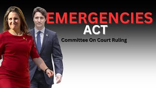 Emergencies Act  Committee On Judges Ruling 02132024 [upl. by Ahsinotna]