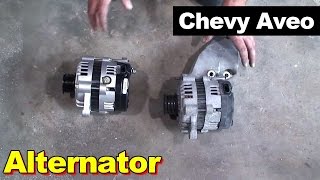 2005 Chevrolet Aveo Alternator [upl. by Airlia]