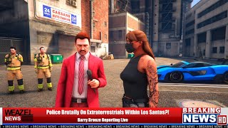 Weazel News Hears From The Public Regarding Police Brutality 🔴 United Gaming RP I GTA RP [upl. by Ahteral]