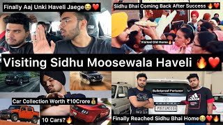 Sidhu Moosewala Car Collection Worth ₹10 Crore amp Visiting Old Home🔥❤️ [upl. by Rednaskela876]