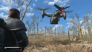 Fallout 4  Vertibirds keep spinning and spinning [upl. by Milson]