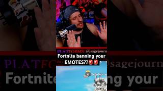 Fortnite banning confrontational emotes 🚨 fortniteemote fortnitebanned fortniteupdate ￼ [upl. by Zurheide584]