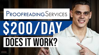 Online Proofreading Jobs For Beginners 2024  ProofreadingServices Review [upl. by Pinelli]