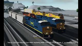 Roblox Parts 14 Of This Train Derailment Compilation A Runaway Train Soundtrack ampMost Viewed Video [upl. by Langsdon917]