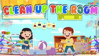 Clean Up The Room Song For Kids With Lyrics  Kids Songs and Nursery Rhymes [upl. by Adnamar622]