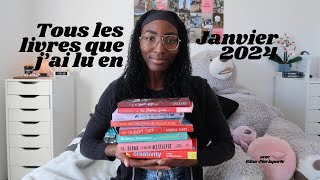 Tous les livres que jai lus en janvier 2024 [upl. by Airdnaxela802]