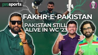 Fakhar Zaman Pulls off a Heist  Pakistan Still Alive in the World Cup  Pakistan Vs New Zealand [upl. by Alyek]