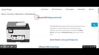 HP OfficeJet Pro 8020 Reset To Factory Defaults Setting [upl. by Llerahc]