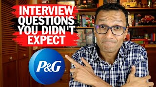 PampG Interview Questions You Didnt Expect To Be Asked [upl. by Sydelle382]