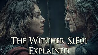 The Witcher S1E01 Explained The Witcher Netflix Series The Ends Beginning Explained [upl. by Laoj]