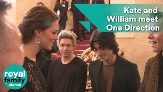 Kate and William meet One Direction [upl. by Jez112]