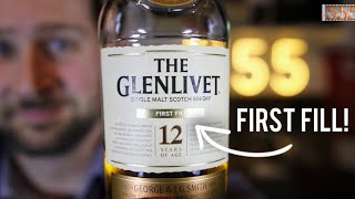 The Better Glenlivet 12 Year First Fill Single Malt Scotch  Whisky Review by 555 Gear [upl. by Nedak]