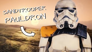 Make Your Own Foam SANDTROOPER PAULDRON  With Templates [upl. by Neggem]