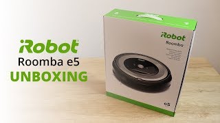 iRobot Roomba e5 Silver Unboxing [upl. by Harbour]