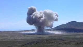 EOD Big Explosion 40000 Pounds [upl. by Adhern]