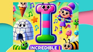 Incredible quotIquot Phonics Song  Learn the Letter quotIquot with Fun Rhymes and Sounds [upl. by Hgielah81]