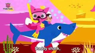 Baby shark but every time it says “shark” it gets slower and faster [upl. by Joash]