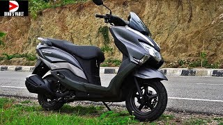 Suzuki Burgman Street 125 First Ride Review ScooterFest [upl. by Ryon]