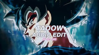 tadow  masego amp fkj『edit audio』 [upl. by Leanahtan]