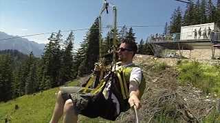 Gröbming im Sommer 2013  Zipline und Klettergarten [upl. by Ojillib]