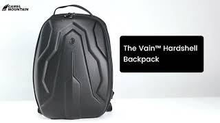 The Vain™ HardShell Backpack  Antitheft Waterproof Travel Backpack  Camel Mountain [upl. by Ede]