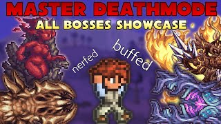 All Bosses on MASTER DEATHMODE Showcase  Terraria Calamity Bountiful Harvest Update [upl. by Lunseth]