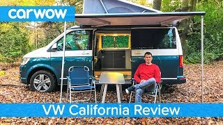 New VW Camper  Volkswagen California 2019 indepth review [upl. by Rimhsak]