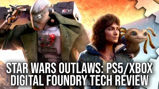 Star Wars Outlaws  PS5Xbox Series XS Tech Review  A Standout Snowdrop Engine Effort [upl. by Buckler]