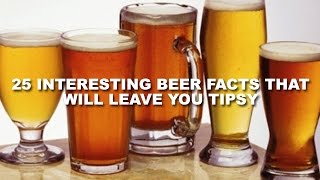 25 Interesting Beer Facts That Will Leave You Tipsy [upl. by Analli879]