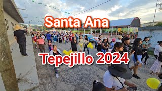 Calenda en Santa Ana Tepejillo Puebla 2024 [upl. by Ojyllek]