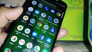 Apagar voz talkback a Moto g6 play boost  Motorola XT19227 Que hacer si un Moto g de repente habla [upl. by Launce]