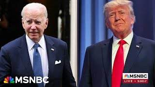 Biden leads Trump in latest 2024 general election polling [upl. by Ytissahc18]