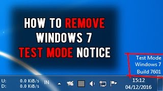 How to remove Windows 7 Test Mode Build 7601 [upl. by Ahsata]