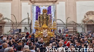 PALERMO  PROCESSIONE VENERDÌ SANTO DELLA CONFRATERNITA DE LA SOLEDAD 4K 07042023 [upl. by Giesecke133]