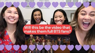 My friends react to BTS on American Interview Shows [upl. by Mildred]