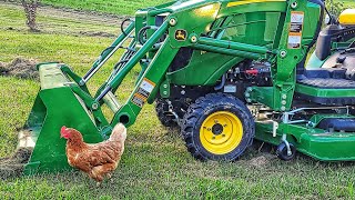 2021 John Deere 1025r subcompact tractor being delivered [upl. by Amer713]